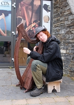 Ondra s harfou
